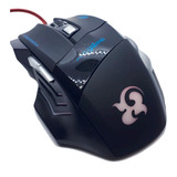 Mouse Gamer 7 Botones Ergonomico, Promocion, Cable De Cordón