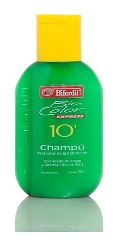Biferdil Shampoo X 250ml Argan Bio Color 10 Masaromas