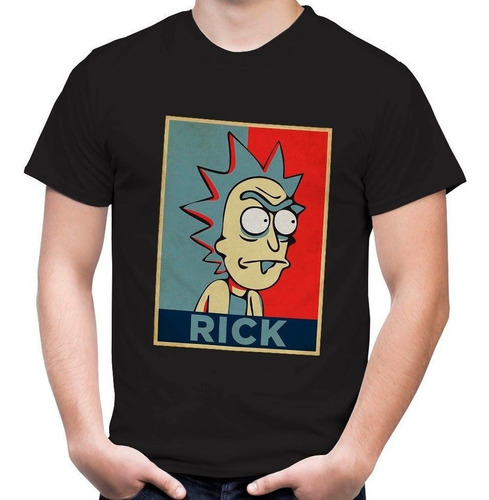 Playeras Camiseta Obey Rick Poster Arte Morty Unisx + Regalo