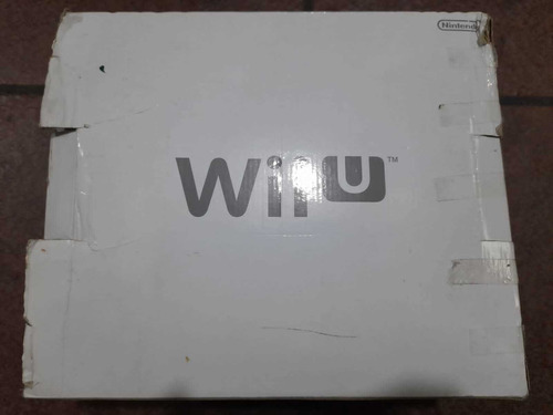 Nintendo Wii U De 32gb,color Negro En Caja,funcionando ,
