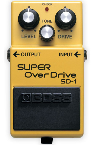 Pedal Boss Sd 1 Super Overdrive Sd1 - Original Com Nf
