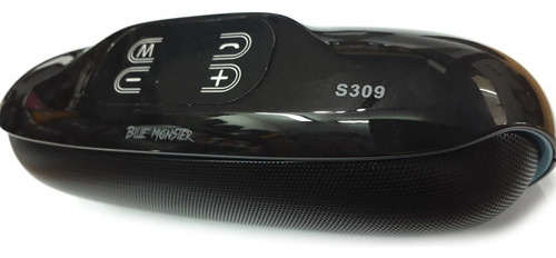 Parlante Portatil Blue Monster S309 Gris Bluetooth 10w Rms
