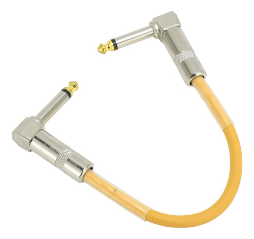 Cable De Pedal Amarillo, 6 Piezas, Parche Para Guitarra, 6 P