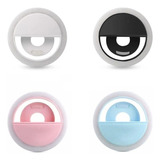 Aro Luz Led Selfie Celular Tablet Linterna Anillo Regarcable