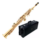 Sax Soprano Eagle Laqueado Sp502