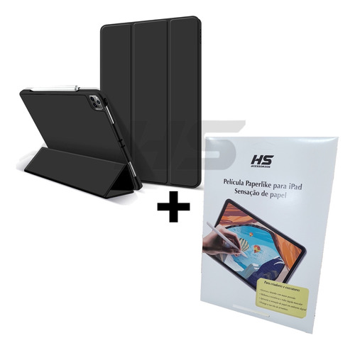 Capinha P Tablet iPad Pro 11 2ger + Película Fosca Paperlike