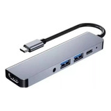 Adaptador Usb C Hdmi 4k Usb C 3.0 Para Live Mac Hub Usb C