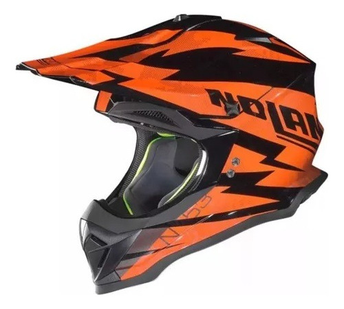 Casco Nolan Cross N53 Naranja 6