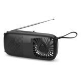 Potente Bocina Bluetooth Stereo Con Ventilador Portatil