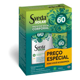 Protetor Solar Sveda Corporal Fps60 200ml + Protetor Solar S