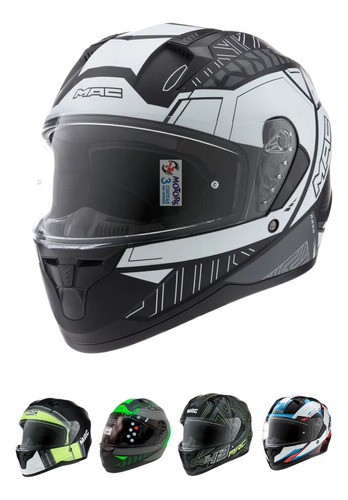 Jm Nuñez Casco Mac  Bass Spoon Kinks Arcade Zepelin Moto 