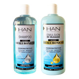 Kit Han Ácido Hialurónico - Shampoo + Acondicionador 500 Ml