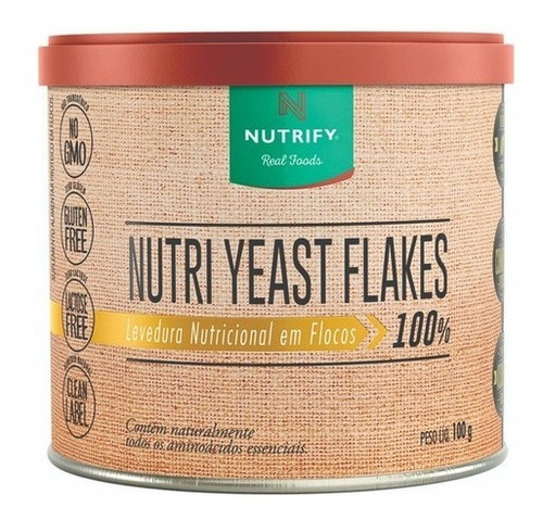 Nutritional Yeast Flakes 100g Levedura Nutricional Nutrify  