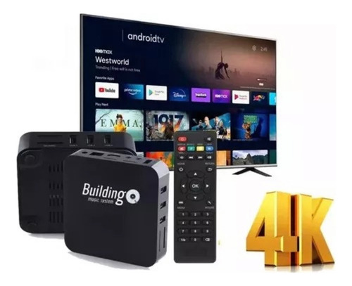 Tv Box Building Music System Bms- Mini-a 4k