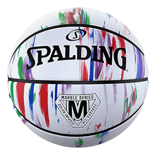 Spalding® Baloncesto De Goma De Mármol, Oficial