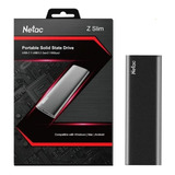 Ssd 250gb Portatil Netac Usb-c + Adaptador P/ Celular