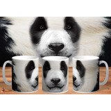 Taza De Ceramica Oso Panda 3d Art