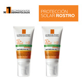 Kit La Roche Posay: Anthelios Fps50+ C/color 50ml X 2 Und