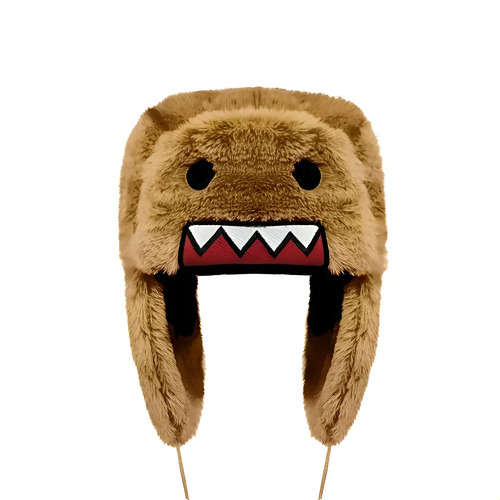 - Para Sombrero Ushanka De Domo Kun Sprint, Marrón, De ! I