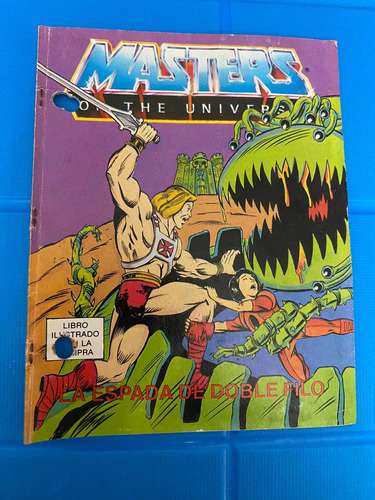 Minicomic Motu Vintage La Espada De Doble Filo Heman Retro