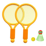 Juego De Tenis De Bádminton Para Niños, Juego De Naranja