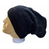 Touca Gorro Jacar Em Lã - Touca Big/grande - Kit Com 3