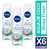 Desodorante Nivea Agua De Coco X6 Unid