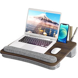Lap Desk Mesa Portátil Laptop, Lap Desk Almohada Suave...