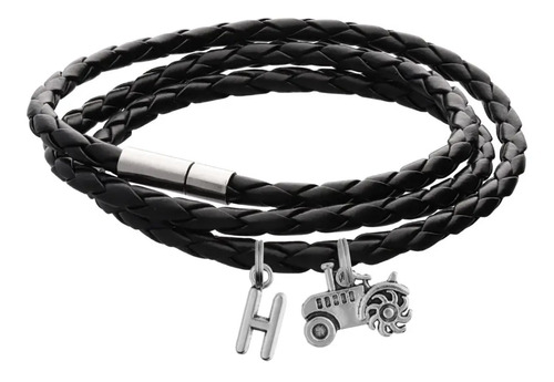 Pulsera Tractor Brazalete Dije Agrónomo Agricultura Letra