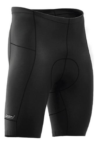 Calza Corta Ciclismo Hombre Ziroox Palma Badana Reflectivo