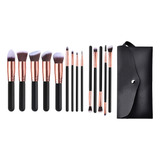 Set Profesional De Brochas Para Base De Maquillaje, 14 Unida