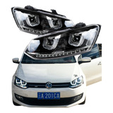 Faros Polo Gti Vento Led Drl Xenon Plug And Play U Style