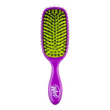 Cepillo Para Cabello Wetbrush Shine Enhacer Desenredante Color Violeta