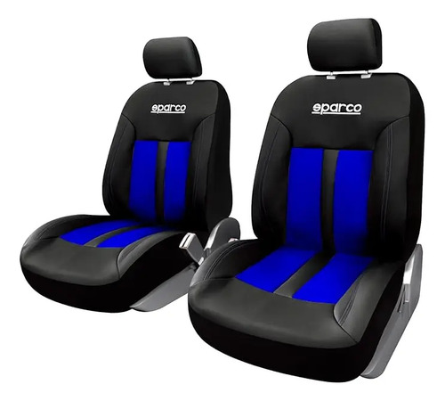 Par Cubre Asientos Sparco Tuning Universal Fundas Lavables