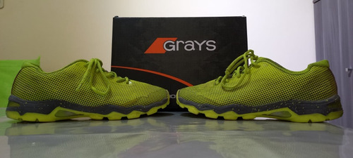 Botines De Hockey , Marca Grays De Color Neon Yellow Usados