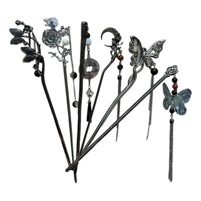 Horquillas Chinas, 6 Piezas De Horquillas Vintage,