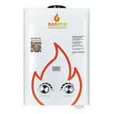 Calentador De Agua A Gas Gn Gaxeco Eco-6000 Blanco