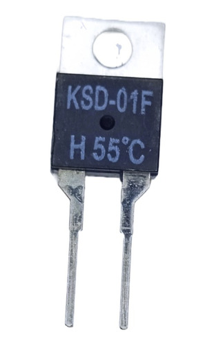 Termostato Sensor De Temp Ksd-01f 55°c  1.5a  Normal Abierto