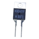 Termostato Sensor De Temp Ksd-01f 55°c  1.5a  Normal Abierto