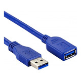 Cable De Alargue Usb Macho A Usb Hembra  De 1.5 Metros 