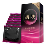 Preservativos Lubricados Ultra-finos Ácido Hialurónico 6pcs