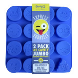 Pennyco Kitchen, Moldes Grandes De Silicona Con Emojis Para 