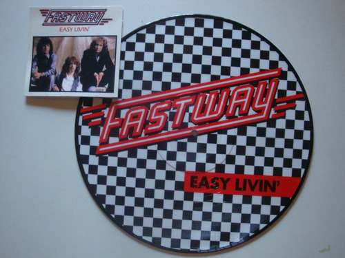 Fastway Easy Livin 12 Picture Disc Vinilo Usa 83 Hh
