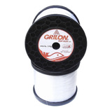 Linha De Pesca Mazzaferro Grilon 3 Kg Branco