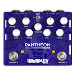 Wampler Pantheon Deluxe Dual Overdrive Pedal Con Midi, Azul