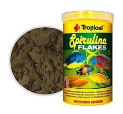 Alimento Vegetal De Escamas Tropical Spirulina Flakes 200g