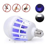 Bombillo Mata Mosquitos Zancudos Moscas Lampara Led 15w