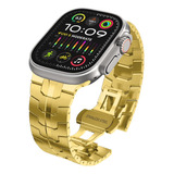 Malla Para Apple Watch Series 9/8/7/se Ultra 2 49mm Gold_a 