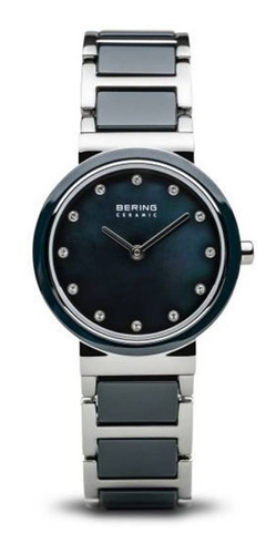 Reloj Bering Ladies Watch Ceramic Blue Silver 10725-787