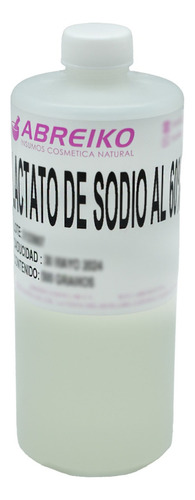 Lactato De Sodio Al 60% (jabon Artesanal) 500 Gramos